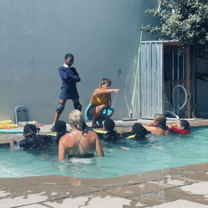 Swimming lesson adventure club